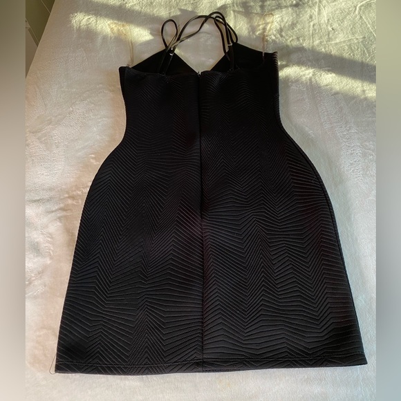 Black Spaghetti Strap Strapy Bodycon Dresses - Picture 10 of 13